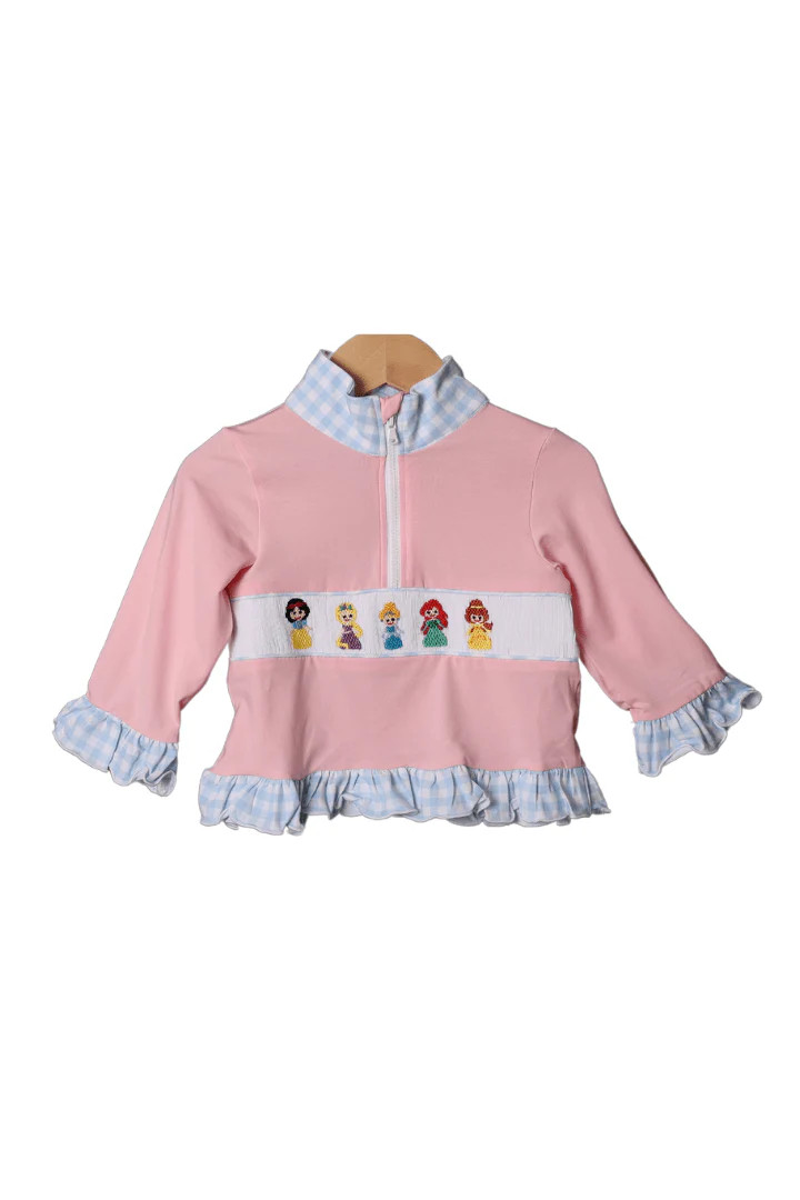 Hand Smocked Princess Pullover | The Smocked Flamingo