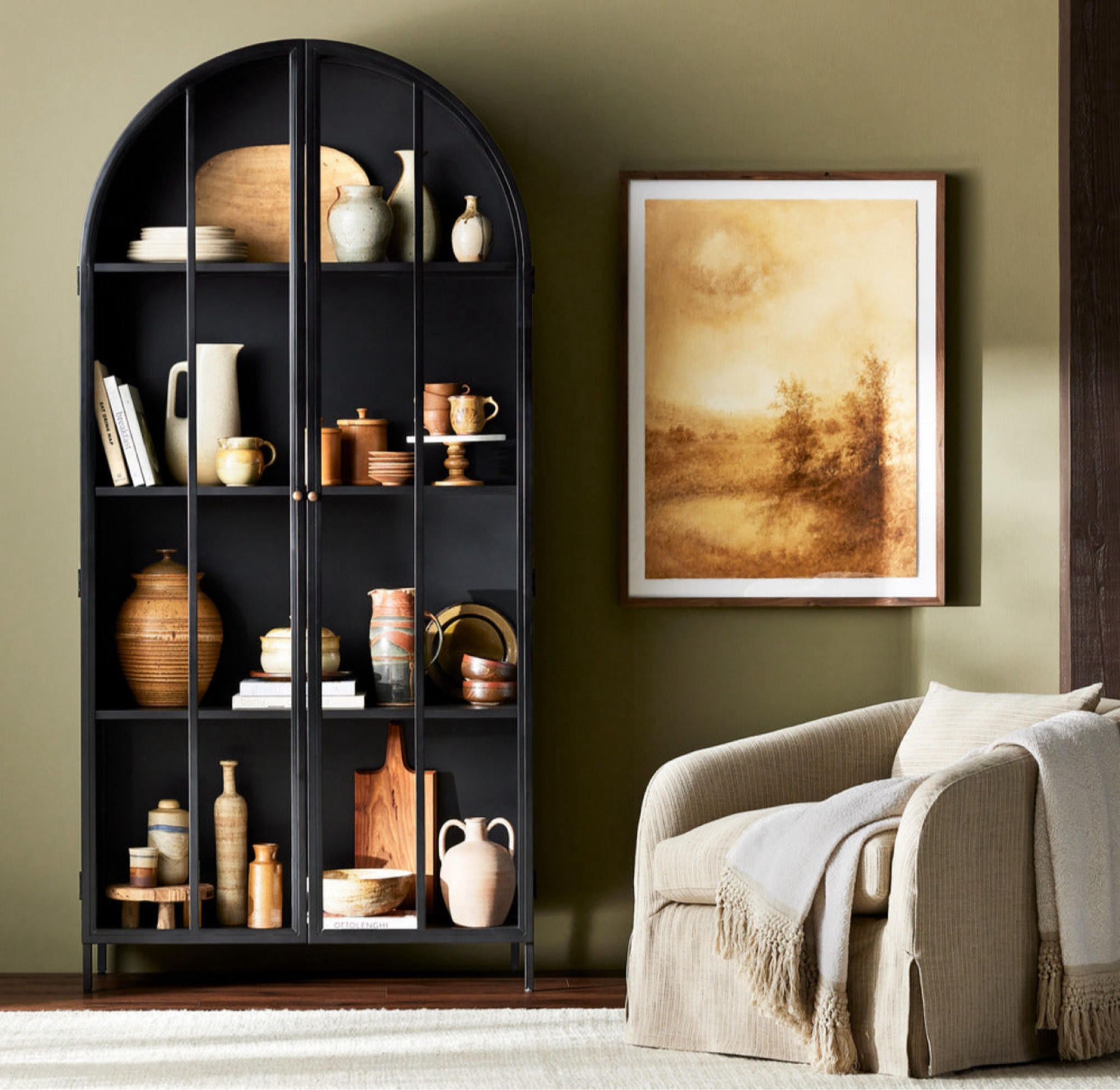 The perfect arched cabinet!!

#LTKHome #LTKFamily #LTKStyleTip