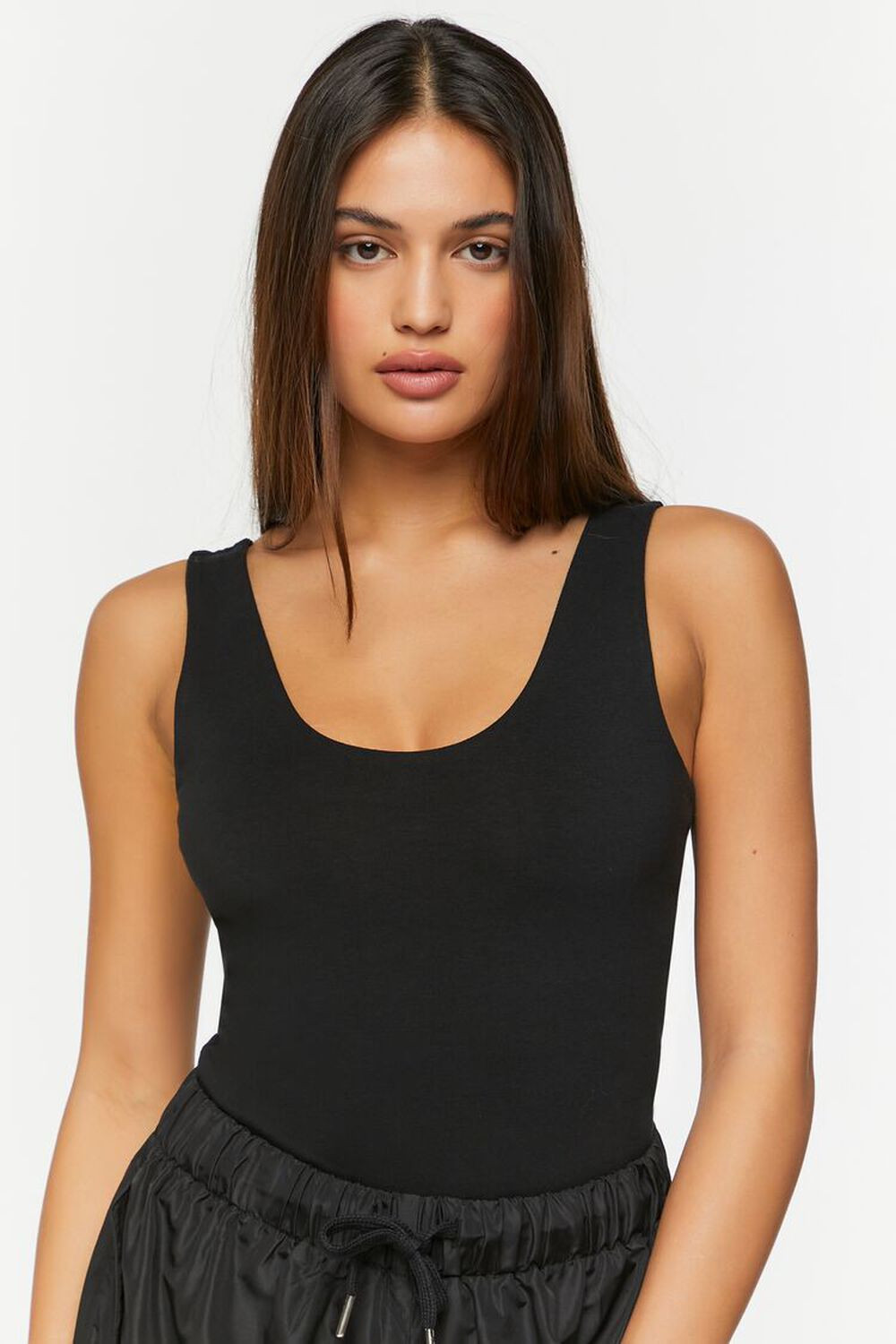 Scoop-Neck Tank Bodysuit | Forever 21 (US)