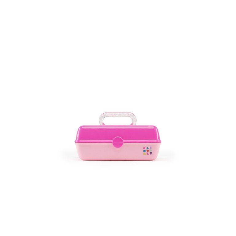 Caboodles Pretty In Petite Forever Fun Cosmetic Case, Pink Over Rose | Walmart (US)