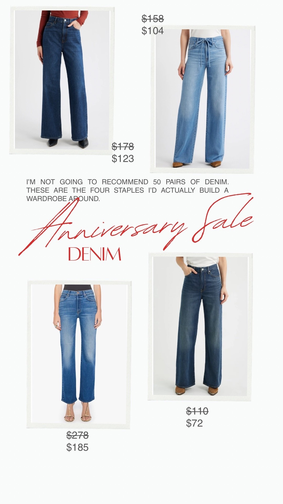 The 4 pairs of jeans worth shopping from the Nordstrom Anniversary Sale! These are going fast!

#LTKootd #LTKSaleAlert #LTKSeasonal