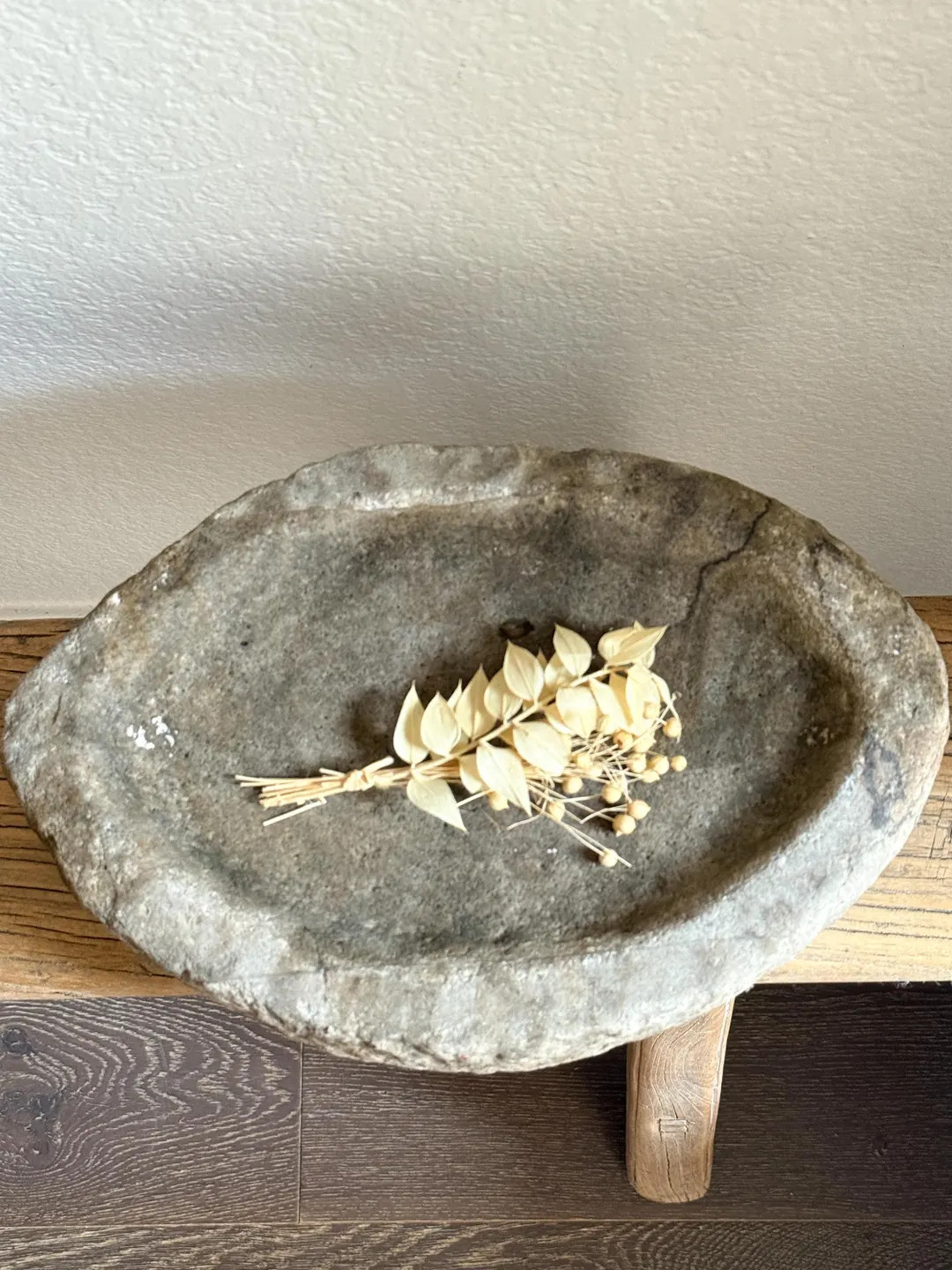 Large Vintage Stone Tray Kharal - Etsy | Etsy (US)