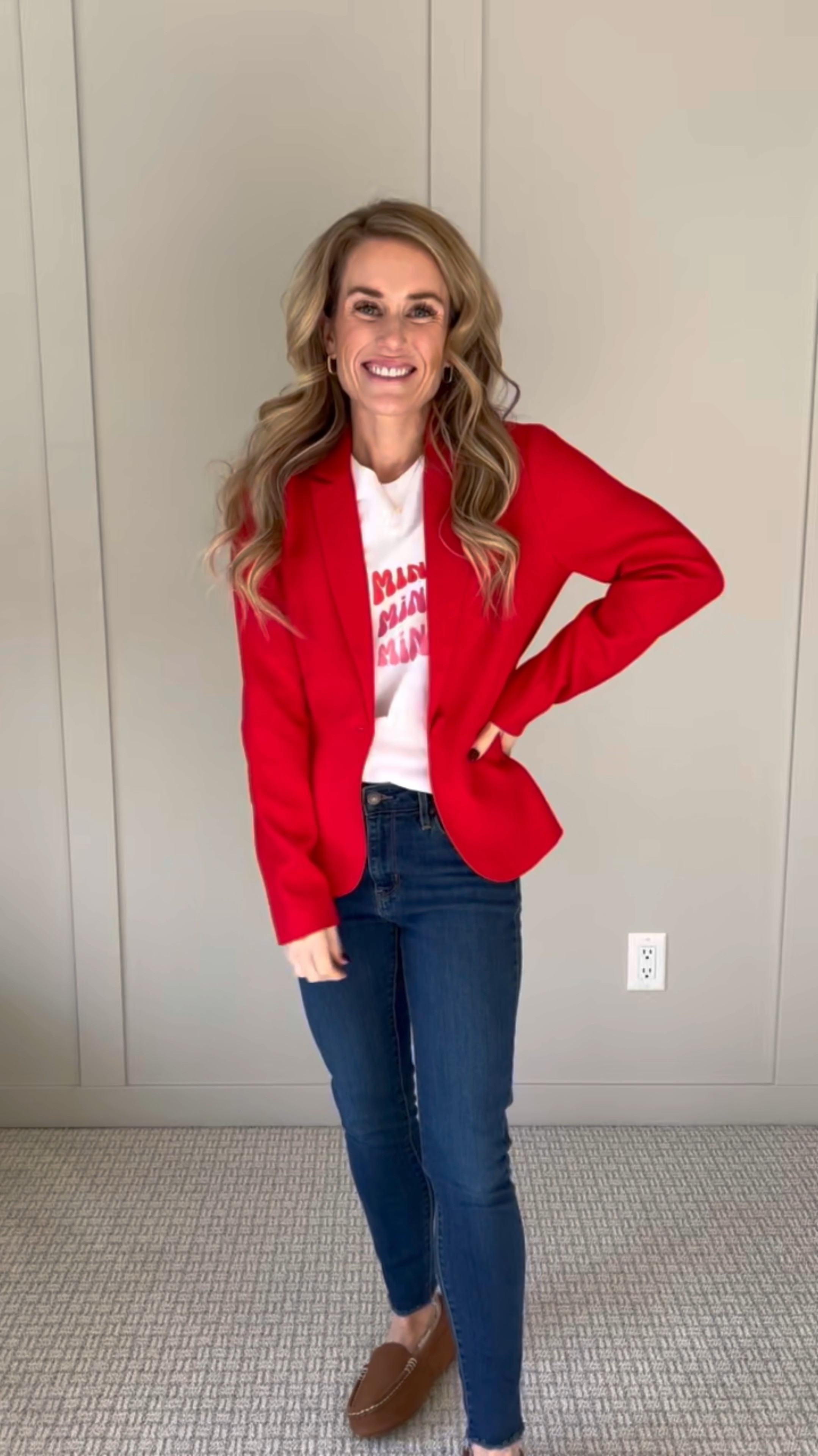 Valentine’s Day outfits from Amazon! 
Red sweater
Red blazer
Amazon valentines tops

#LTKFindsUnder50 #LTKStyleTip #LTKSeasonal