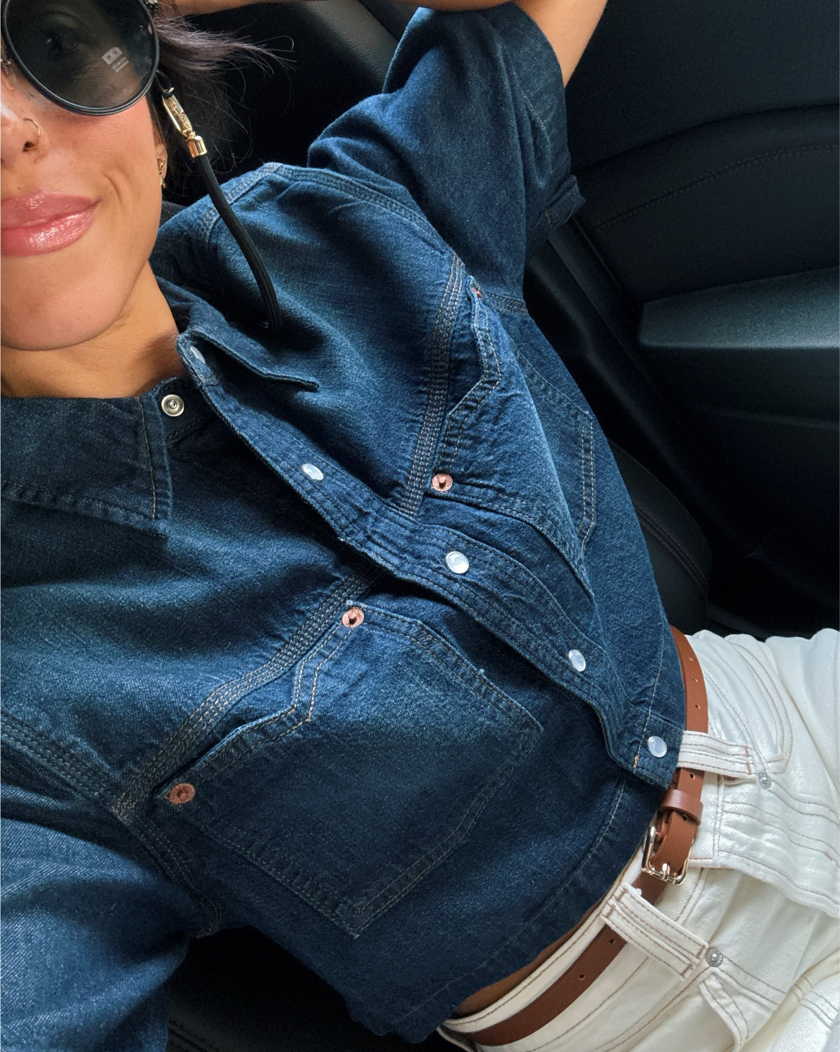 casual going to get tattood fit clashing denims 🤍

Added some options below !! 
Top I did an XS

#LTKFindsUnder50 #LTKStyleTip