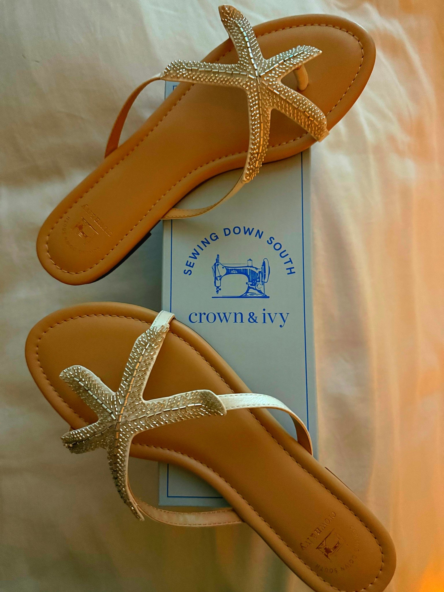 These are fantastic sandals for summer trips! @belk @sewingdownsouth 

#starfish #vacation #livinglargeinlilly #sandals 

#LTKTravel #LTKgrwm #LTKSwim