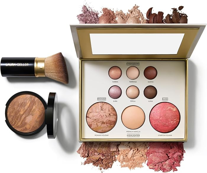LAURA GELLER NEW YORK Baked Starter Kit- Baked Balance-n-Brighten, Tan + Best of the Best Tuscan ... | Amazon (US)