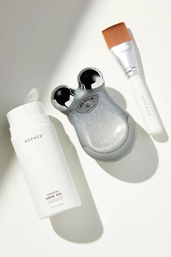 NuFACE Platinum Mini Gift Set By NuFACE in Silver | Anthropologie (US)