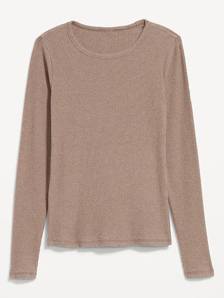 Slim Plush-Knit T-Shirt | Old Navy (US)