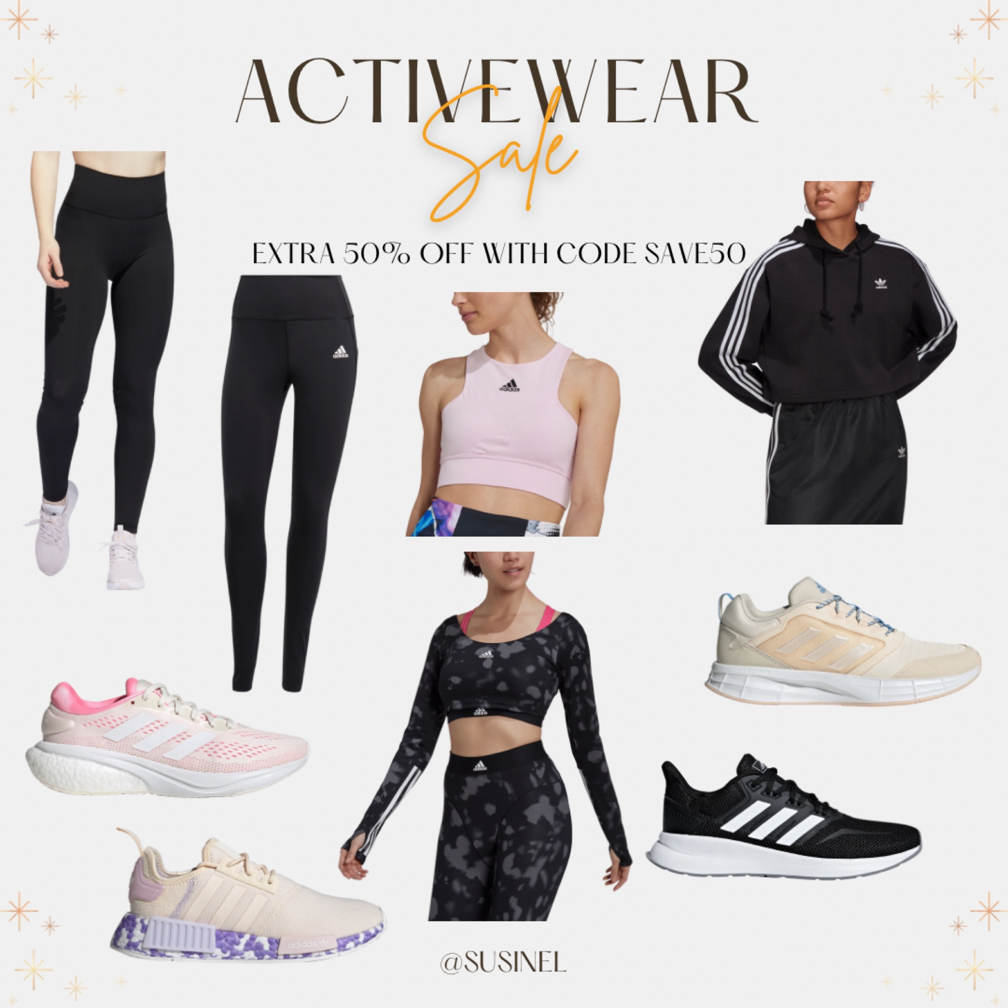 Adidas BIG SALE 50%off 
Items from 6$ 

#adidas #adidassale #activewear #activewearsale 

#LTKunder50 #LTKFind #LTKsalealert