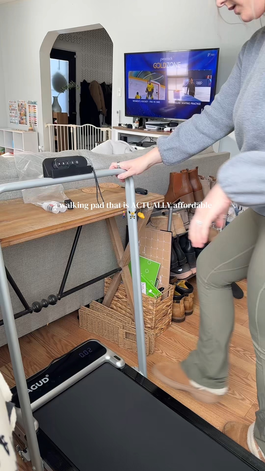 Walking pad for the win! 

#LTKmomlife #LTKActive #LTKfitnessgoals