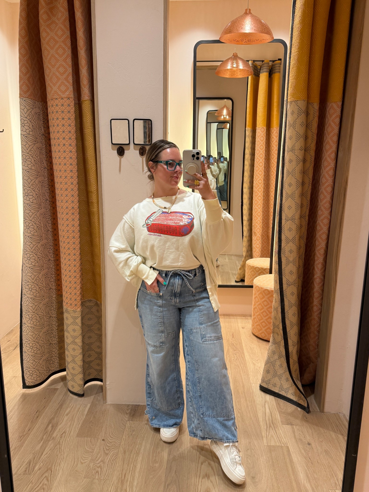 OOTD 5.5 

Jeans are from Free People! Wearing CRVY outlaw in Medium S!

The Camden sweater in an XS (runs very oversized!)

#LTKMidsize #LTKFindsUnder50 #LTKFindsUnder100