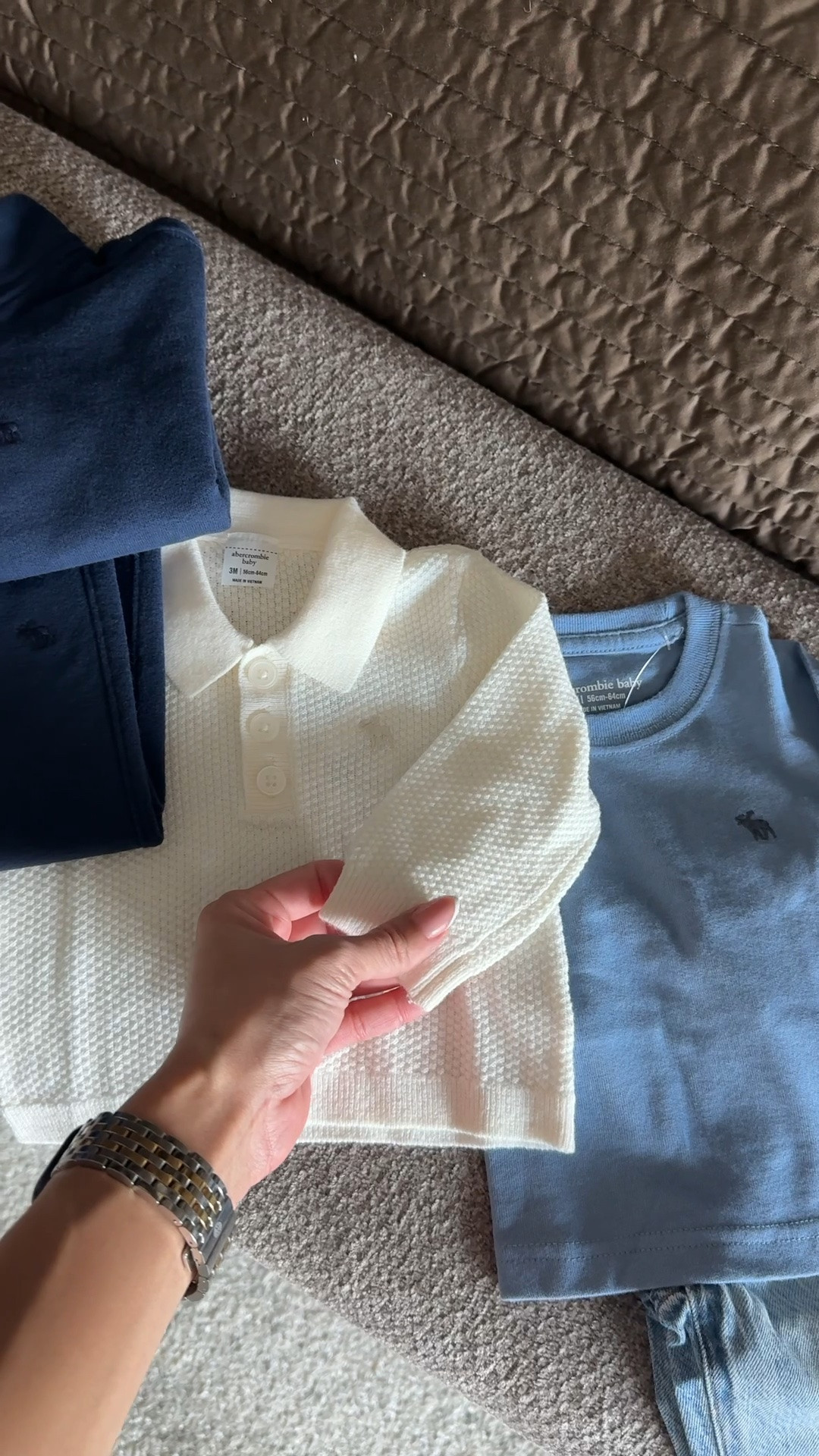 #abercrombiepartner @abercrombiekids baby and toddler Fall essentials have me counting down the days until I can see my baby boy in these! 🥹Their fleece matching sets and long sleeve essentials tees have me in a chokehold!

#LTKBaby #LTKBump #LTKKids