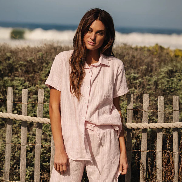 Cabana Shirt, Pink Kiss | Albion Fit