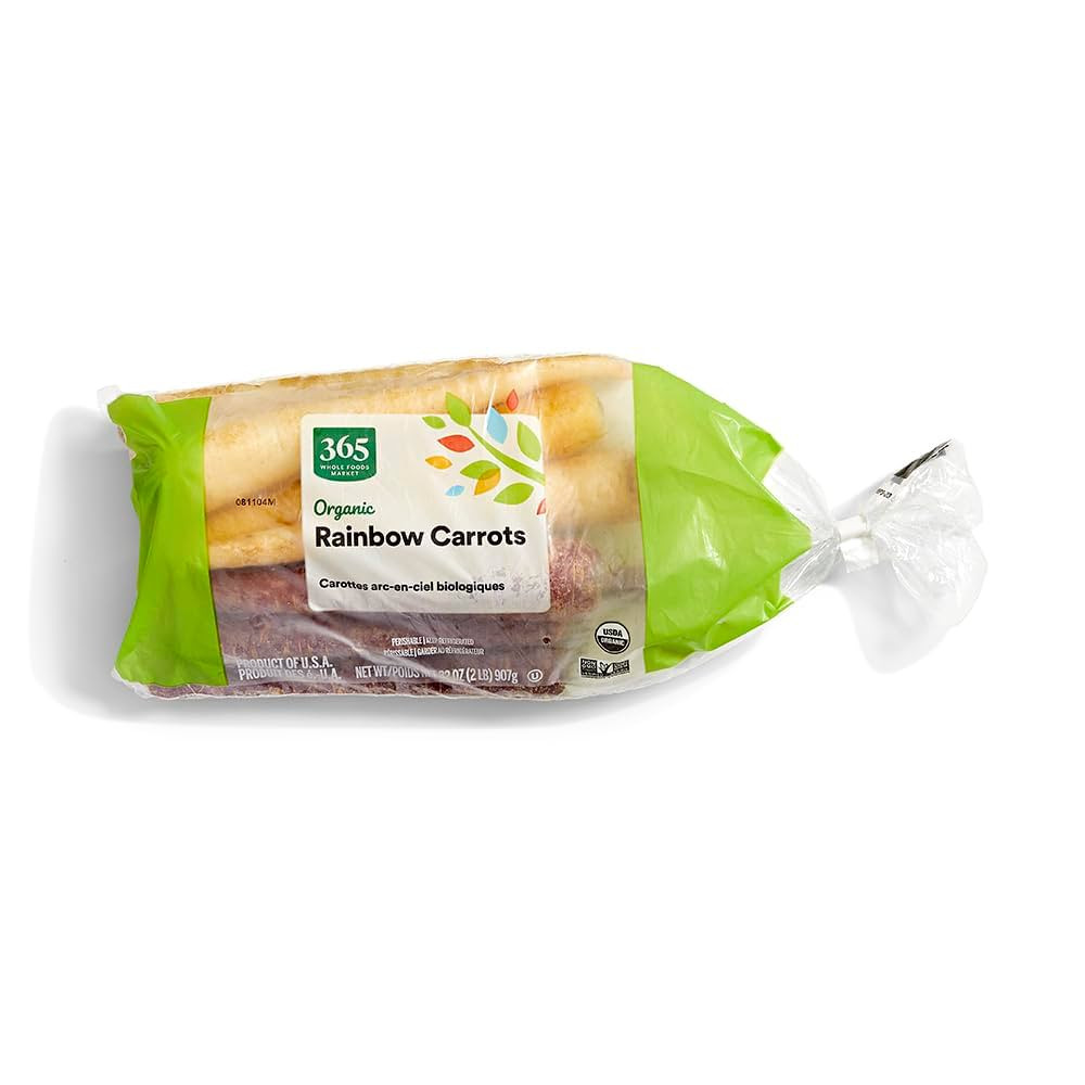 365 by Whole Foods Market, Organic Rainbow Carrots, 32 oz (us) | Amazon (US)