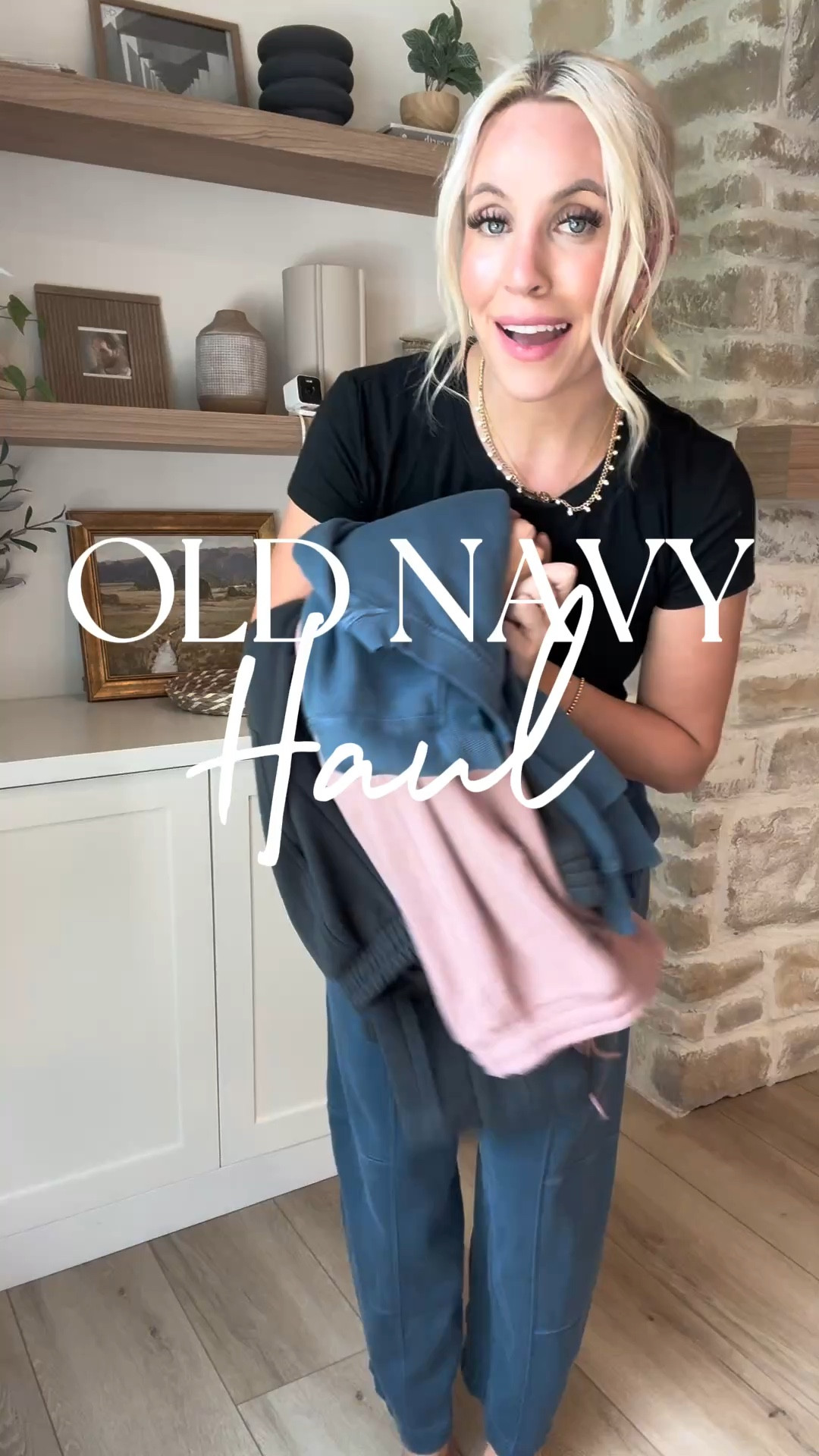 I hit the jackpot at old navy with this old navy find. They have a barrel fit. They come in several colors, a short and long sleeve option, and sizes XXS-4X! I’m wearing a small bottom and medium top, and could have sized down in both! AND they are 40% off right now! 

#LTKStyleTip #LTKFindsUnder100 #LTKFindsUnder50