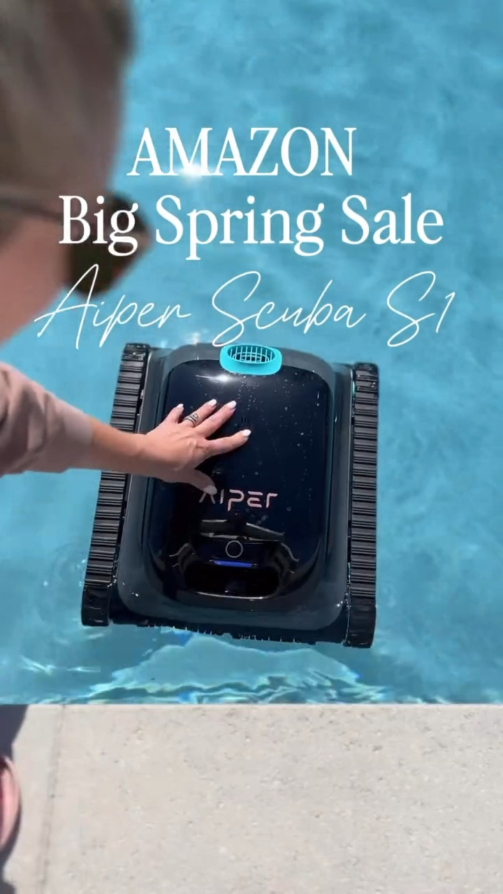 My pool vacuum saves me so much cleaning our pool and it’s on sale! 😎💦