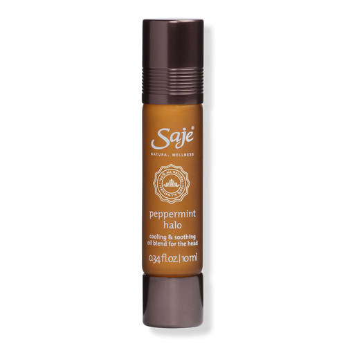 Saje Natural Wellness Peppermint Halo Cooling & Soothing Oil Blend for the Head - 0.34 oz | Ulta