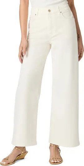 PAIGE Anessa High Waist Ankle Wide Leg Jeans | Nordstrom | Nordstrom
