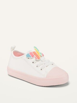 Unisex Rainbow Butterfly Slip-On Sneakers for Toddler | Old Navy (US)