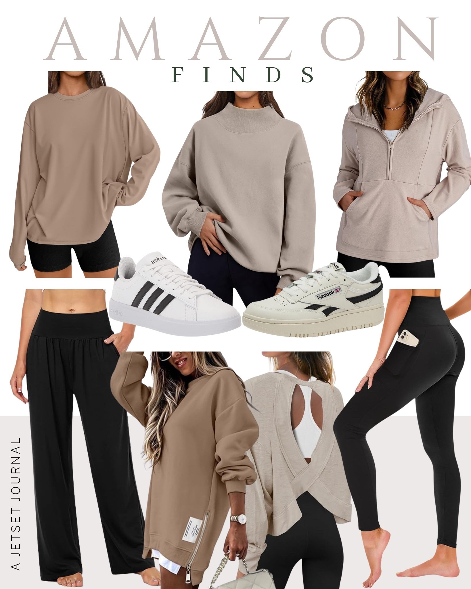 Who doesn’t love a cozy Amazon athleisure fit? Perfect for relaxing at home or running errands.
adidas sneakers, reebok shoes, athletic shirt, workout leggings, yoga pants, gym style, trendy athleisure, workout wear, activewear, casual style, sporty looks, amazon fashion, top picks, best seller, affordable style, fall outfit

#LTKFindsUnder50 #LTKU #LTKSeasonal