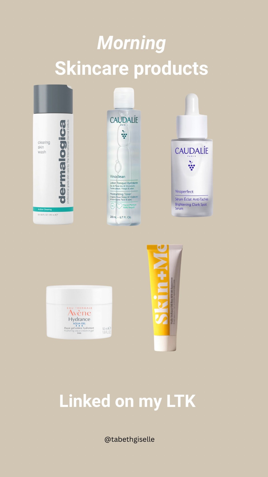 My morning skincare products barrier friendly ✨

#LTKeurope #LTKsummer #LTKbeauty