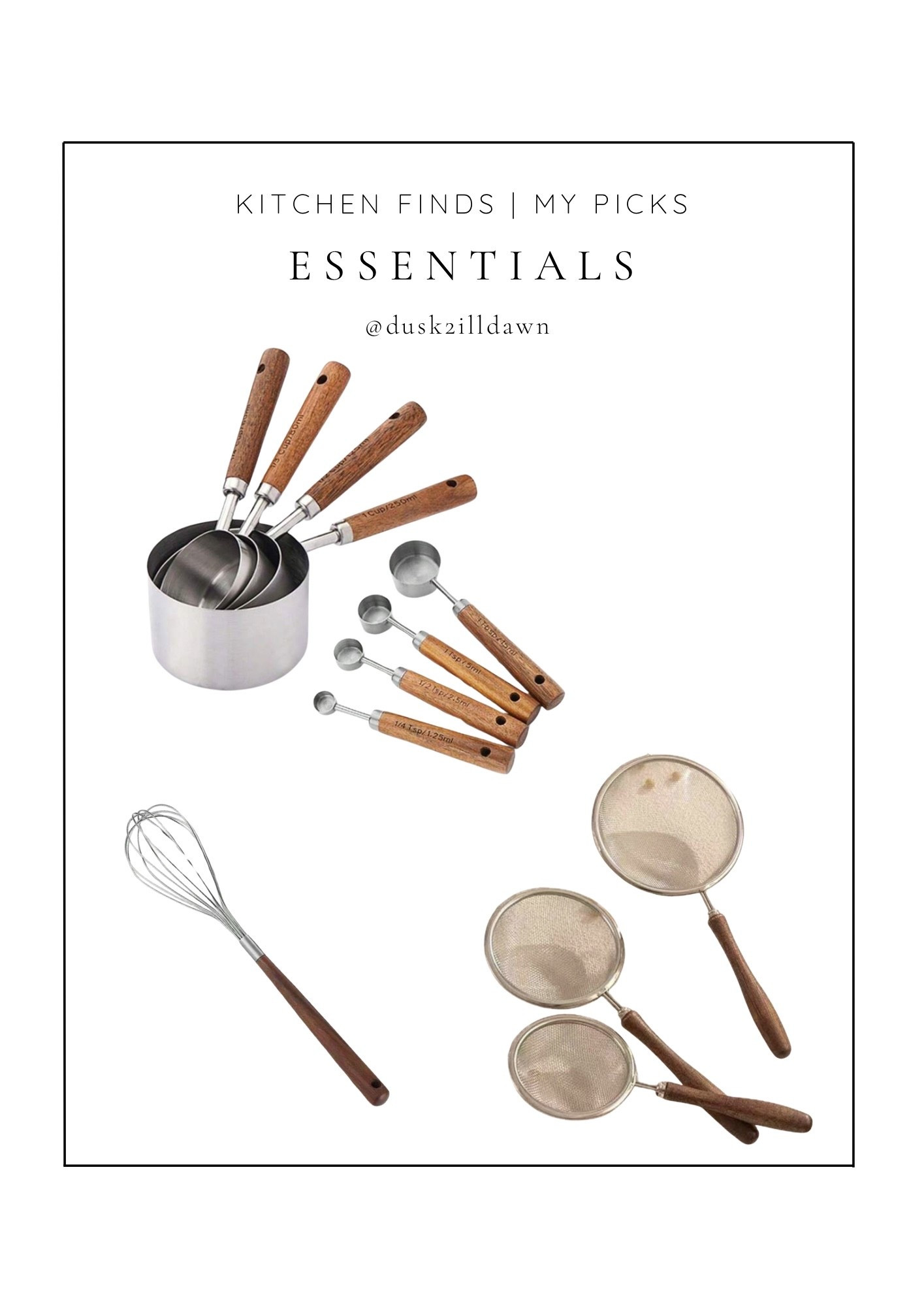 Pretty wooden kitchen essentials 



#LTKhome #LTKsale #LTKstyletip