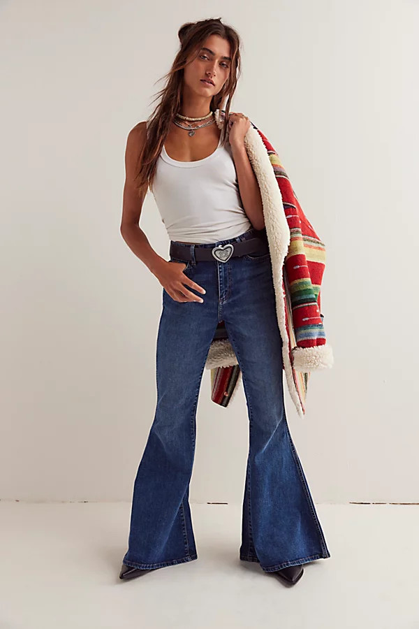 Wrangler x Lainey Wilson Bell Bottom Jeans | Free People (Global - UK&FR Excluded)