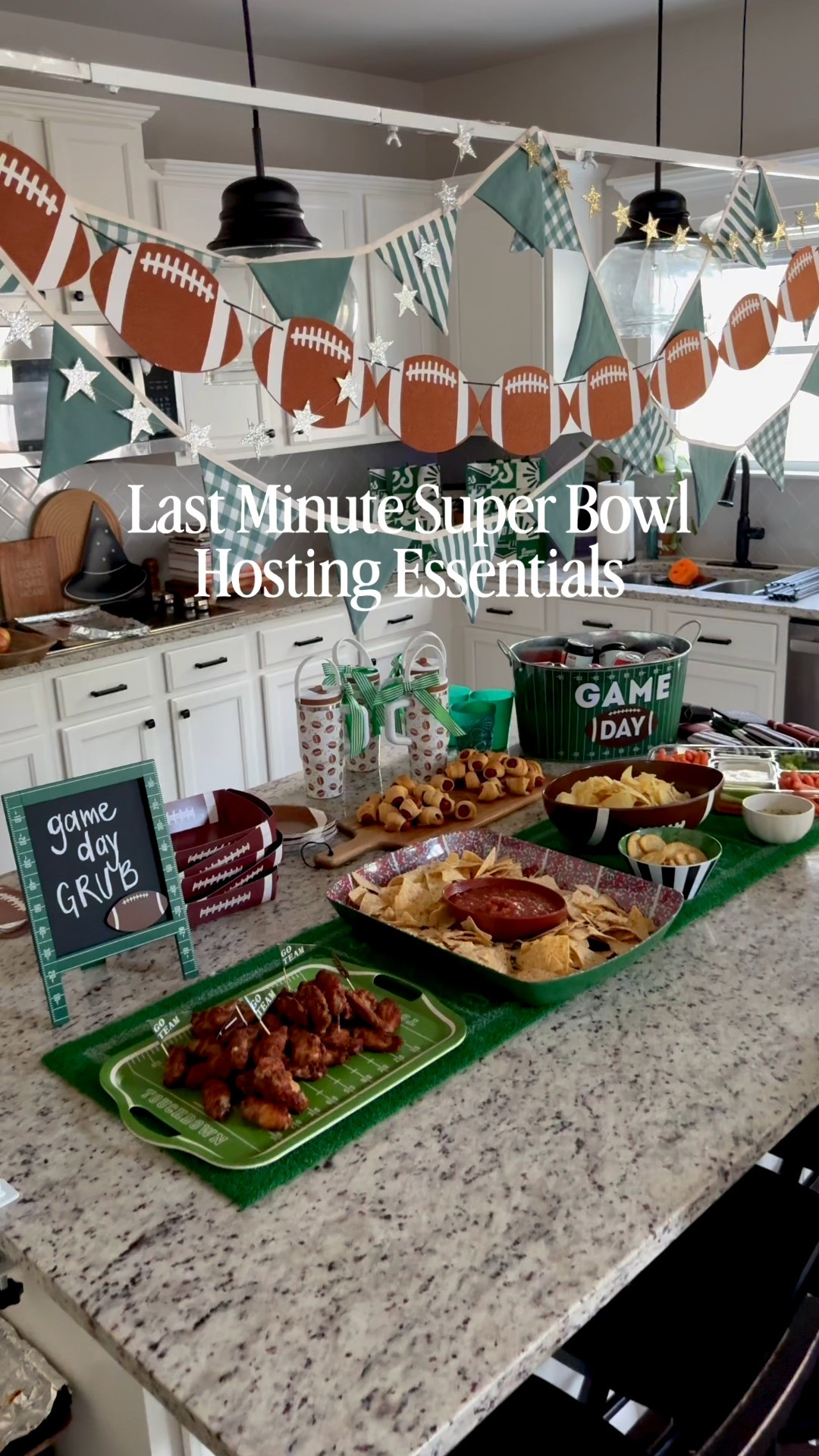 Super Bowl hosting essentials that arrive just in time for the game 

#LTKdayinmylife #LTKmomlife #LTKHome
