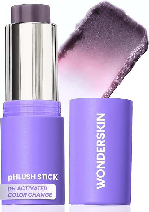 Wonderskin Blush Stick pH-Activated - pHlush Multi-Use Stick, Cream Tint for Cheeks and Lips, Coo... | Amazon (US)