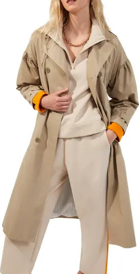 Anai Double Breasted Trench Coat | Nordstrom