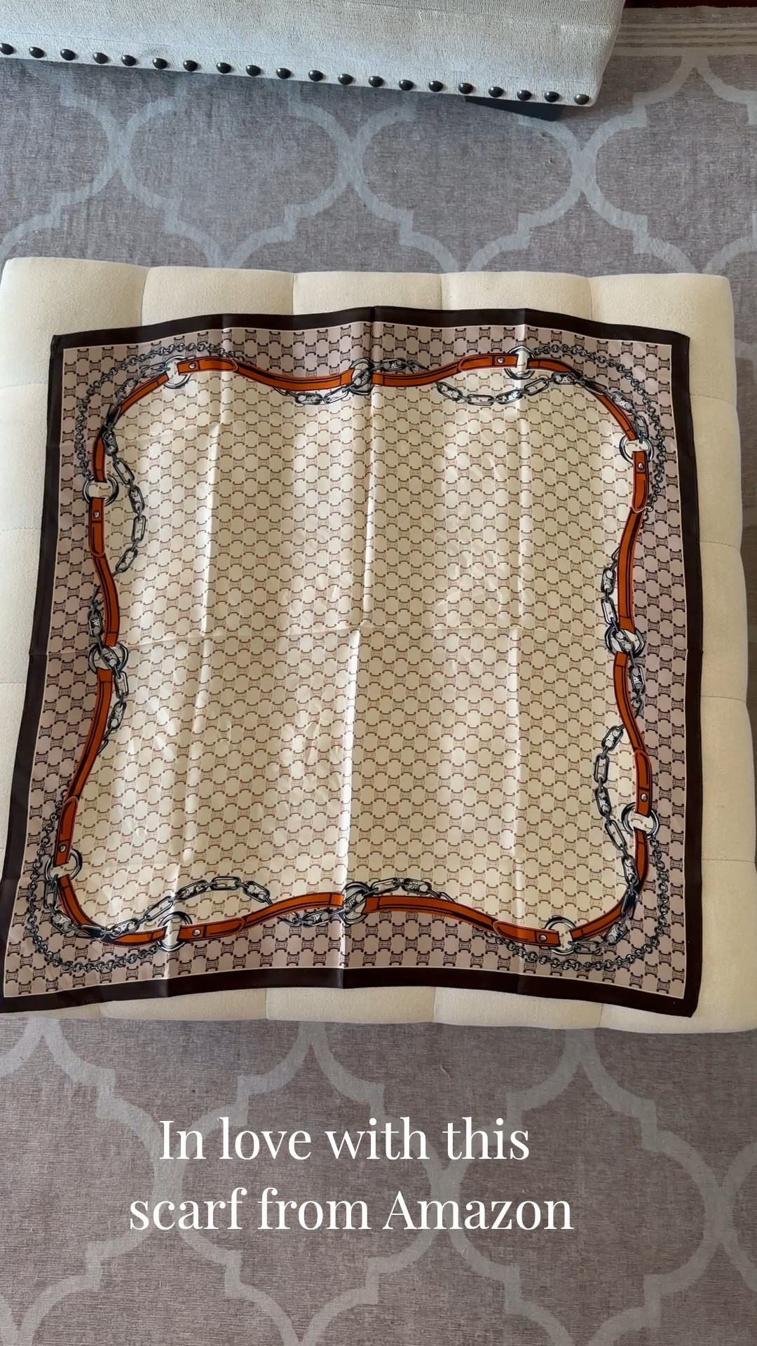 How pretty is this scarf from Amazon only $15 and looks like Celine

#LTKSaleAlert #LTKSeasonal #LTKWorkwear