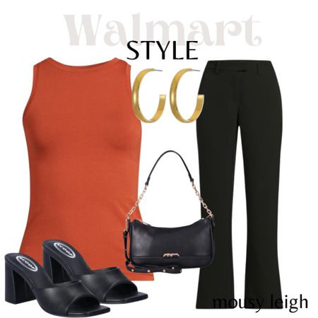 Tank, dress pants, shoulder bag, earrings and sandals! 

walmart, walmart finds, walmart find, walmart spring, found it at walmart, walmart style, walmart fashion, walmart outfit, walmart look, outfit, ootd, inpso, bag, tote, backpack, belt bag, shoulder bag, hand bag, tote bag, oversized bag, mini bag, clutch, blazer, blazer style, blazer fashion, blazer look, blazer outfit, blazer outfit inspo, blazer outfit inspiration, jumpsuit, cardigan, bodysuit, workwear, work, outfit, workwear outfit, workwear style, workwear fashion, workwear inspo, outfit, work style,  spring, spring style, spring outfit, spring outfit idea, spring outfit inspo, spring outfit inspiration, spring look, spring fashion, spring tops, spring shirts, spring shorts, shorts, sandals, spring sandals, summer sandals, spring shoes, summer shoes, flip flops, slides, summer slides, spring slides, slide sandals, summer, summer style, summer outfit, summer outfit idea, summer outfit inspo, summer outfit inspiration, summer look, summer fashion, summer tops, summer shirts, graphic, tee, graphic tee, graphic tee outfit, graphic tee look, graphic tee style, graphic tee fashion, graphic tee outfit inspo, graphic tee outfit inspiration,  looks with jeans, outfit with jeans, jean outfit inspo, pants, outfit with pants, dress pants, leggings, faux leather leggings, tiered dress, flutter sleeve dress, dress, casual dress, fitted dress, styled dress, fall dress, utility dress, slip dress, skirts,  sweater dress, sneakers, fashion sneaker, shoes, tennis shoes, athletic shoes,  dress shoes, heels, high heels, women’s heels, wedges, flats,  jewelry, earrings, necklace, gold, silver, sunglasses, Gift ideas, holiday, gifts, cozy, holiday sale, holiday outfit, holiday dress, gift guide, family photos, holiday party outfit, gifts for her, resort wear, vacation outfit, date night outfit, shopthelook, travel outfit, 

#LTKSeasonal #LTKStyleTip #LTKShoeCrush