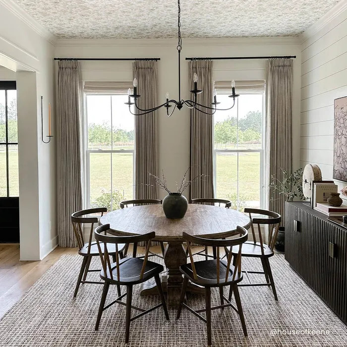 Cotton Blend Linen Look Curtains | Curtarra