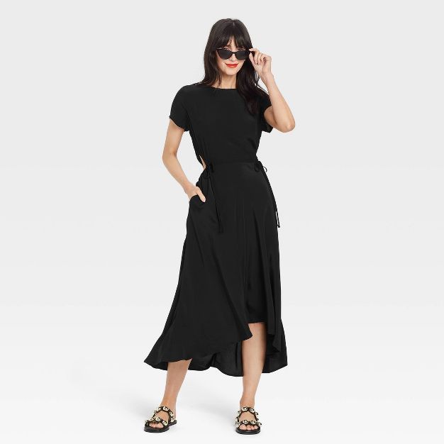 Women's Short Sleeve Cut Out Dress - A New Day™ | Target