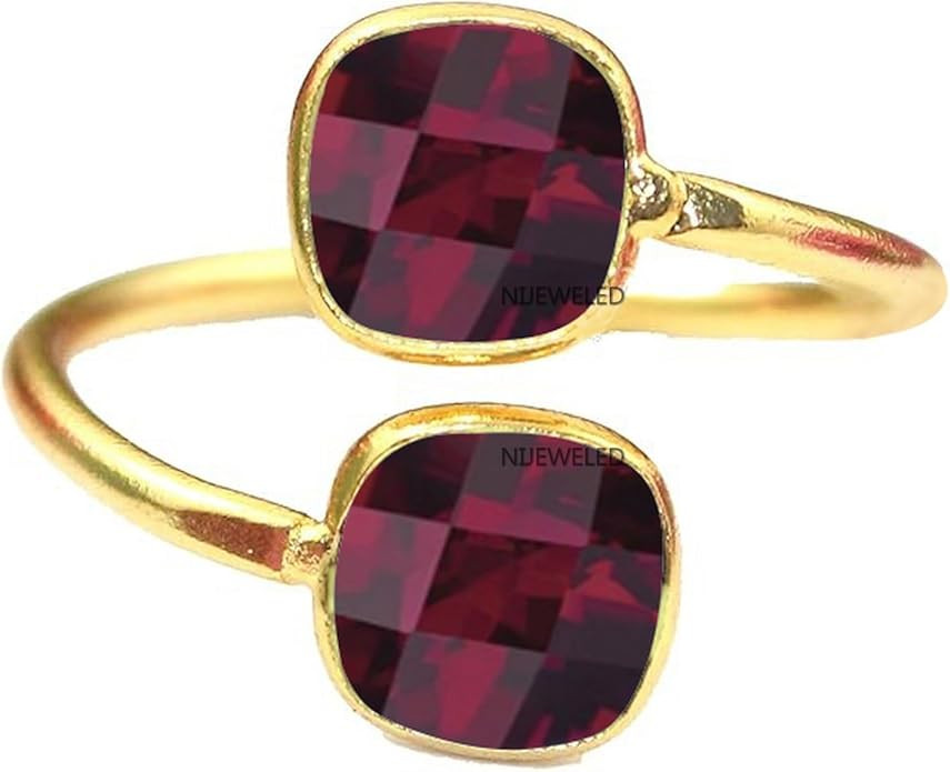 925 Sterling Silver Stylish Unique Handmade Statement Ring for Women, Fine Jewelry Christmas Gift | Amazon (US)