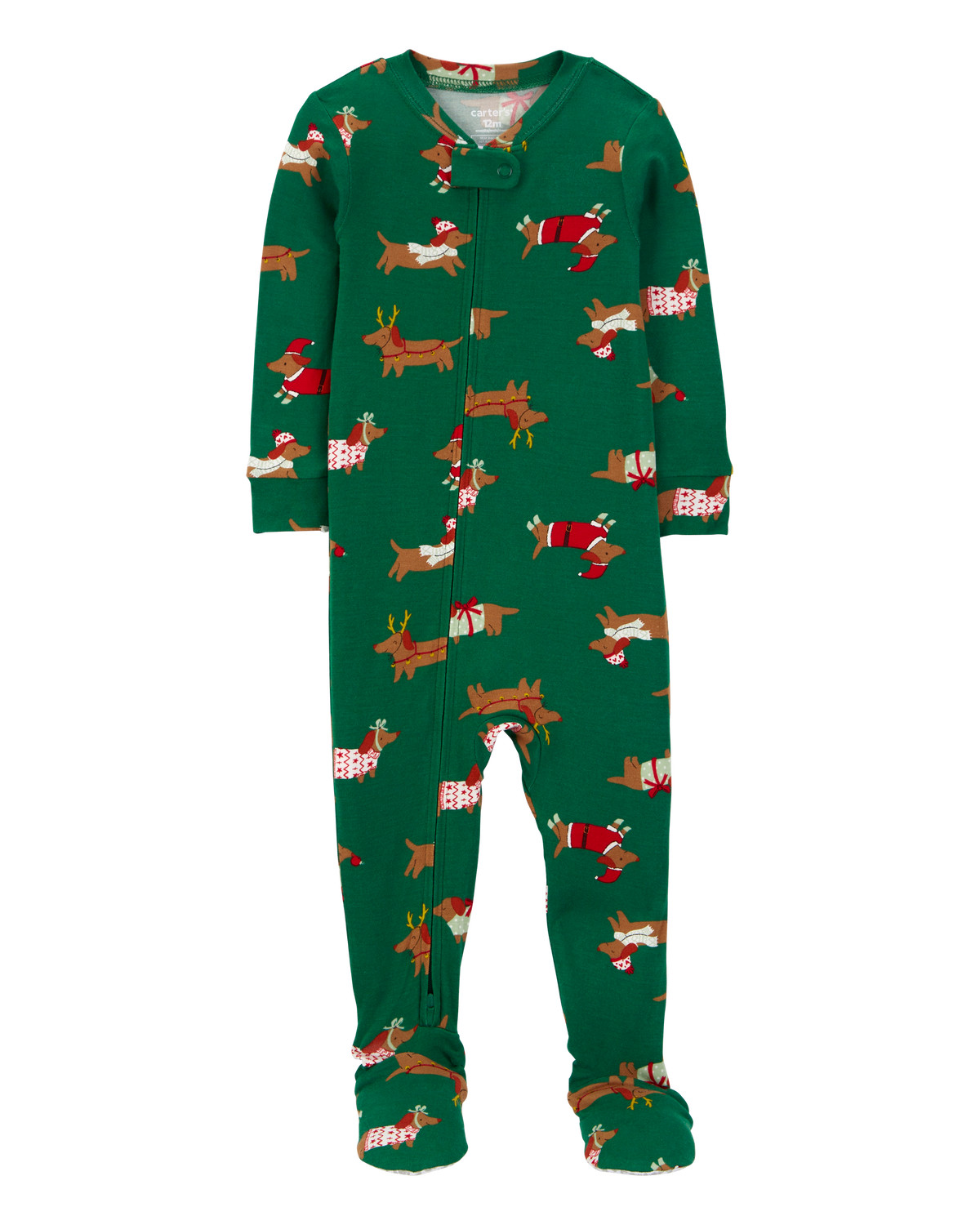 Baby 1-Piece Christmas Dog PurelySoft Footie Pajamas - Carter's | Carter's | Carter's Inc