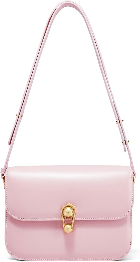 LA'FESTIN Leather Purse Small Bags For Women: Black Shoulder Handbags Crossbody Bag | Amazon (US)