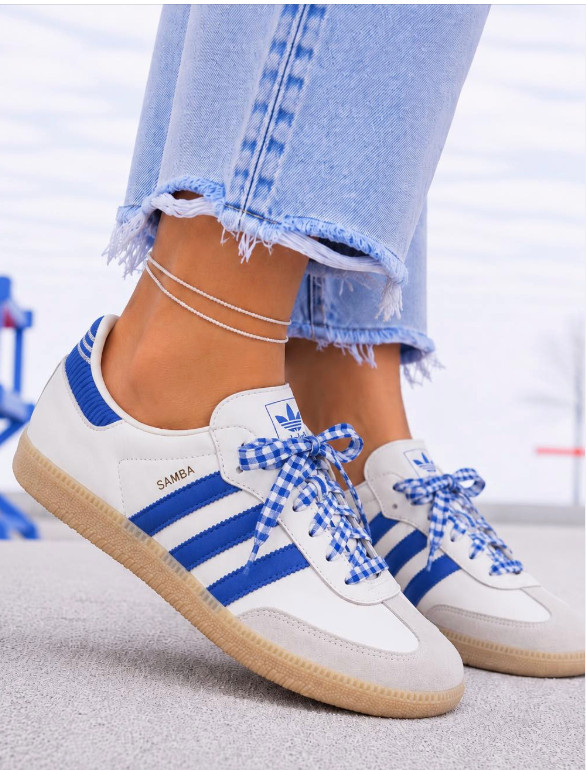 👀 GIRLS… take those two fingers and ZOOM IN! 😍

The back of these!! they have the cutest sweater-knit detail with those iconic track stripes and I am OBSESSED with the blue! 💙⚾️

These are giving ALL the sports mom game-day vibes and trust me… these WILL sell out. 🚨

Comment ROYAL and I’ll send you the link! 👇✨ 

#adidas #fashiontrends  #Over40Style #SneakerStyle

#LTKdayinmylife #LTKgrwm #LTKOver40