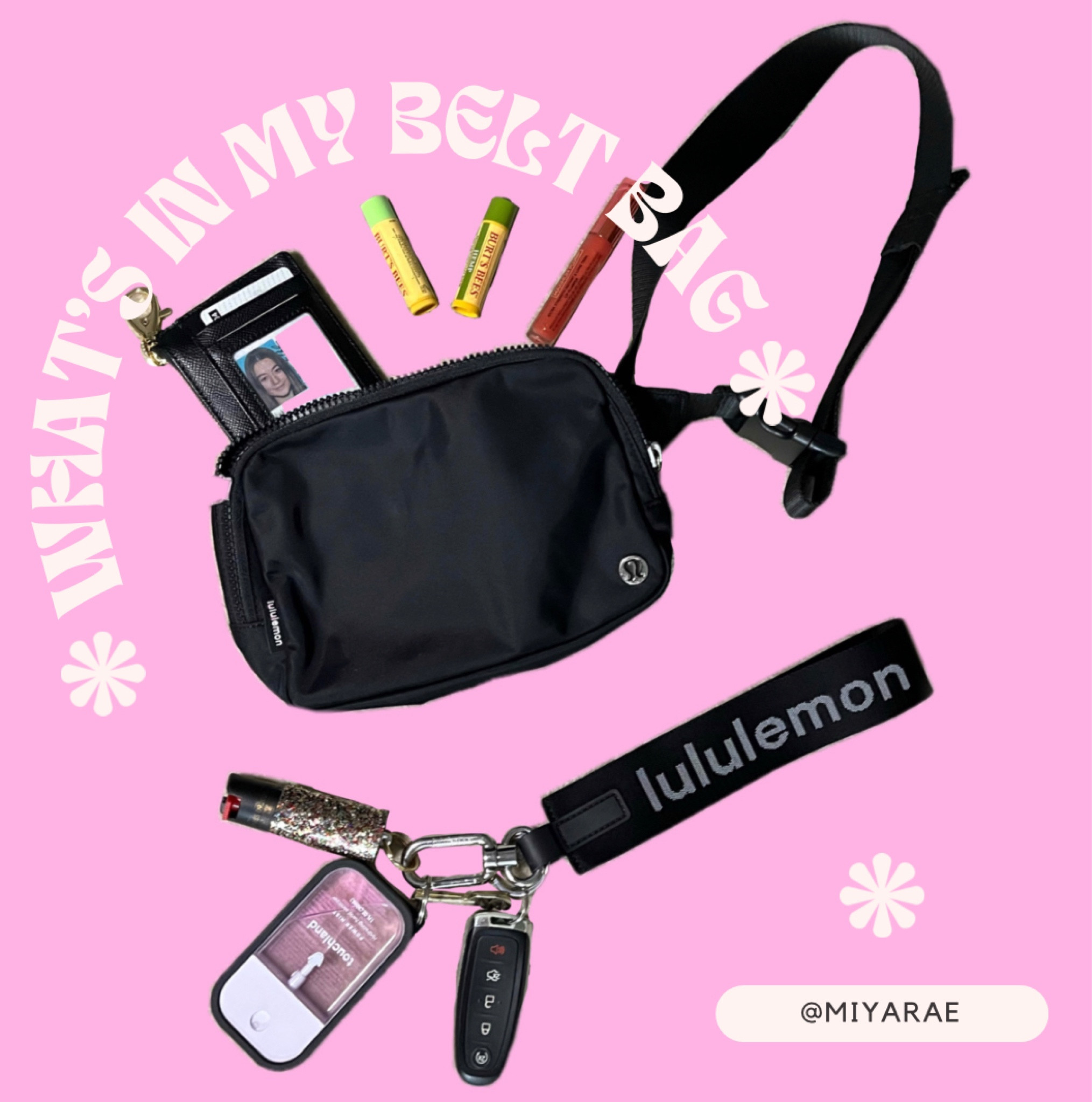 What’s in my Lululemon Belt Bag?! 
I personally use the 2L size for optimal space to carry all of my belongings. 

#LTKstyletip #LTKFind #LTKtravel