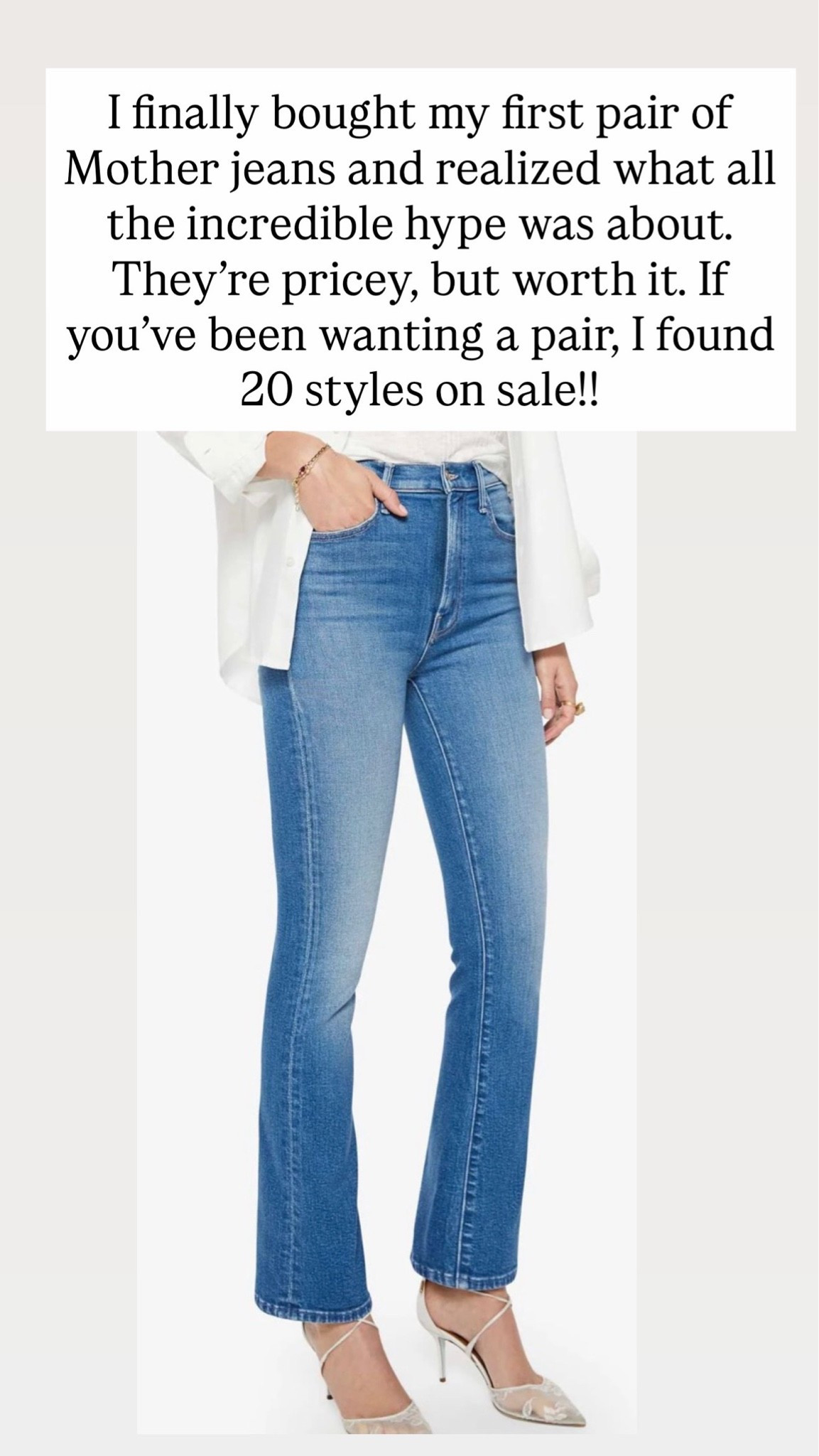 Mother Denim sale

#LTKSaleAlert