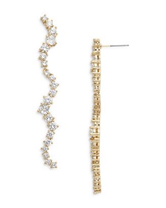 Cynthia Crystal Wavy Drop Earrings | Bloomingdale's (US)