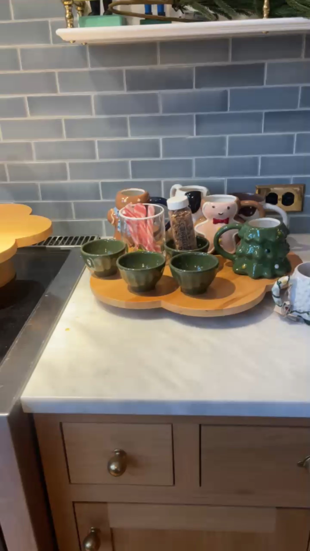 my holiday hot coco bar setup :) 