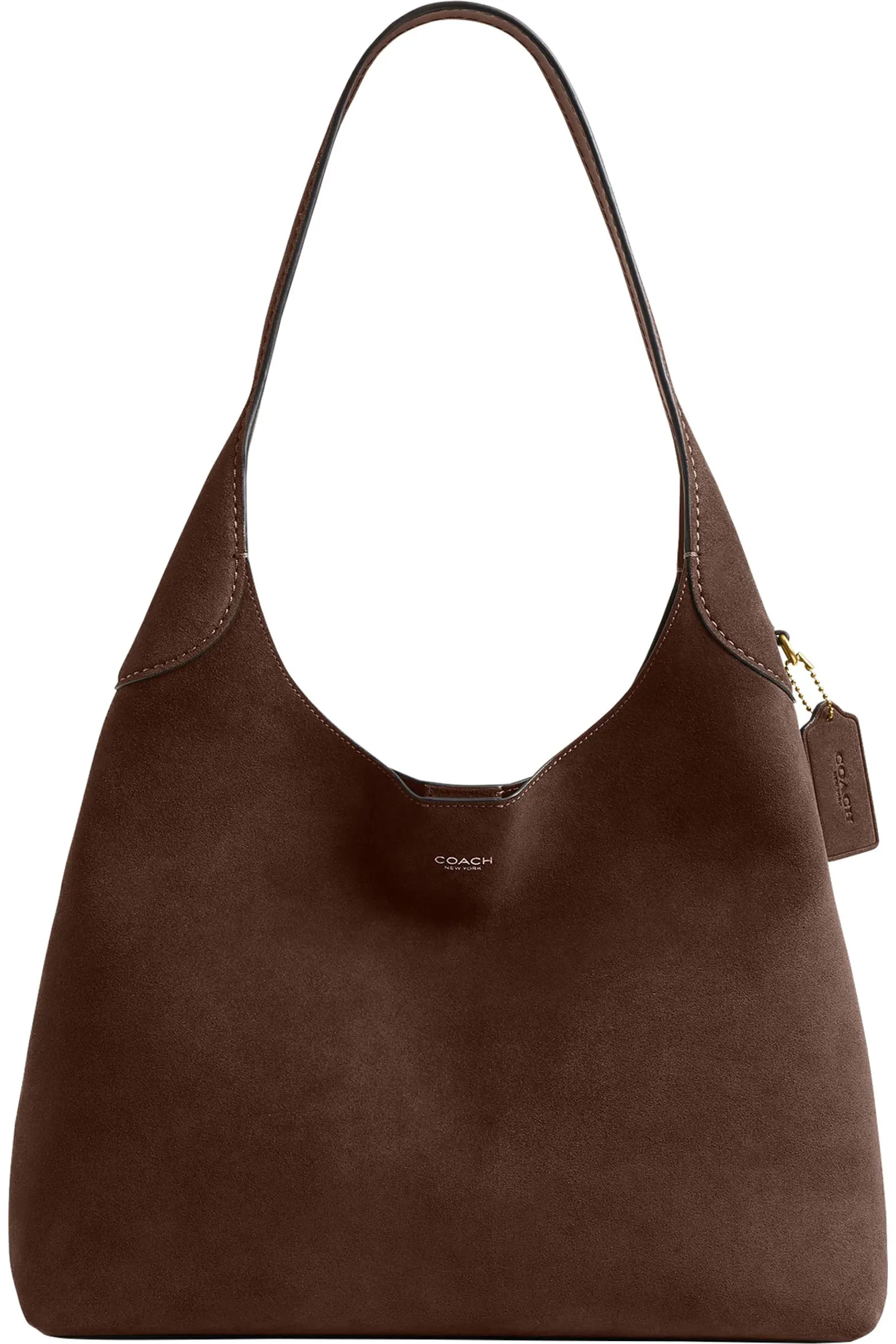 COACH Brooklyn 34 Suede Shoulder Bag (Women) | Nordstrom | Nordstrom