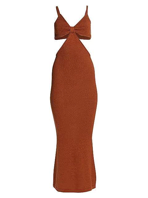 Serita Cutout Knit Maxi Dress | Saks Fifth Avenue