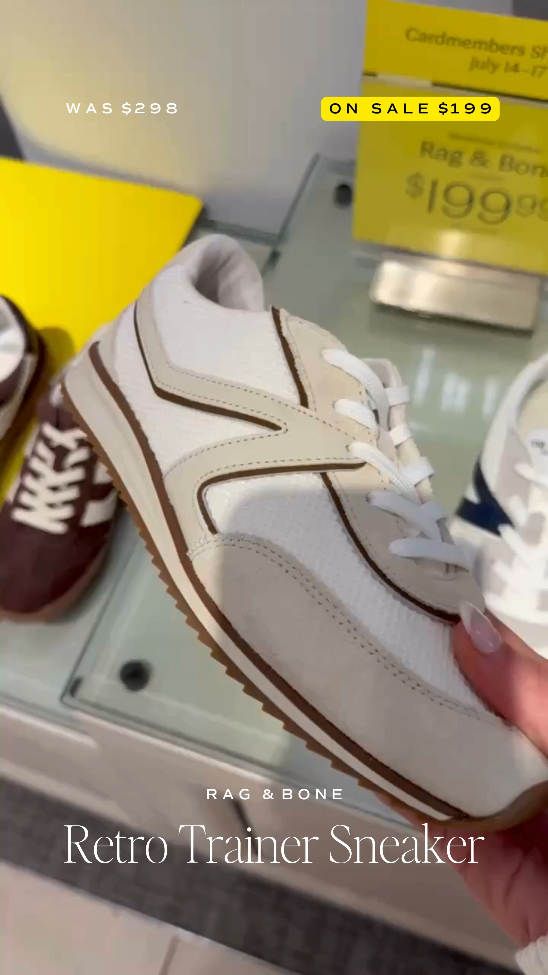 The retro look of these sneakers is so timeless. Get them while they are under $200!

#LTKSaleAlert