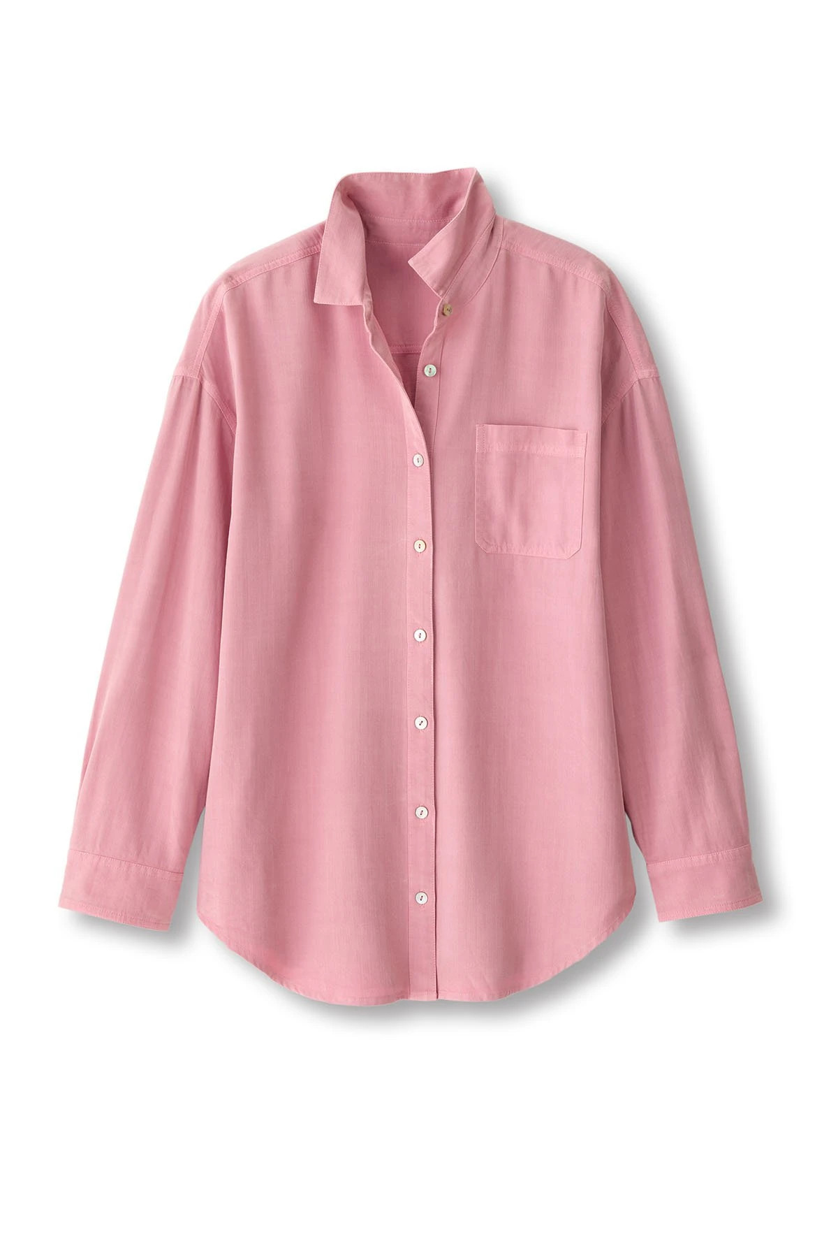 Je Veux Long Sleeve TENCEL™ Big Shirt | Soft Surroundings
