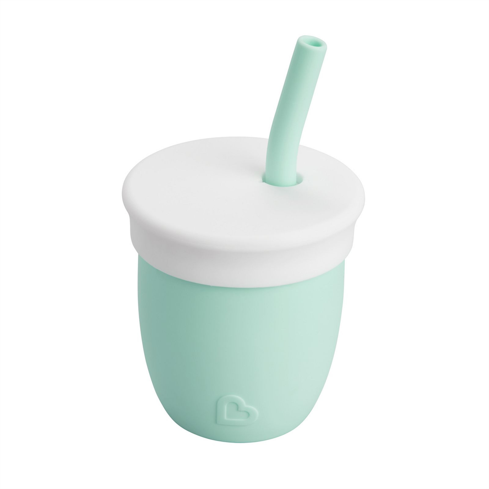 Munchkin C’est Silicone!™ 4-oz. Training Cup with Straw, Green | Kohl's