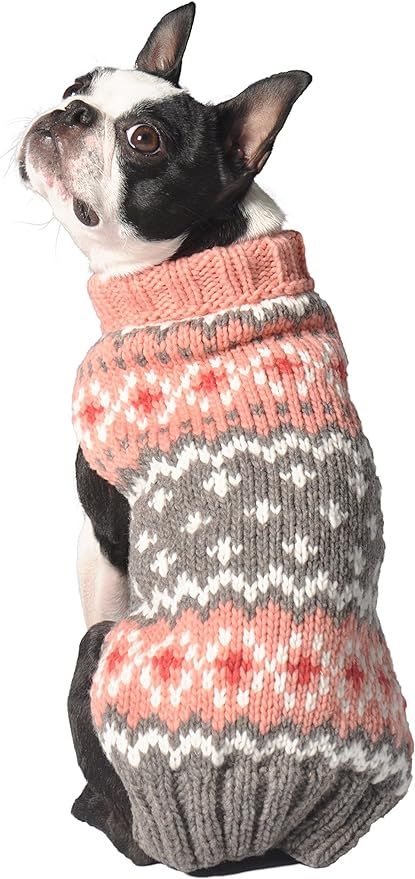 Chilly Dog Rose Fair isle Sweater, XX-Large | Amazon (US)