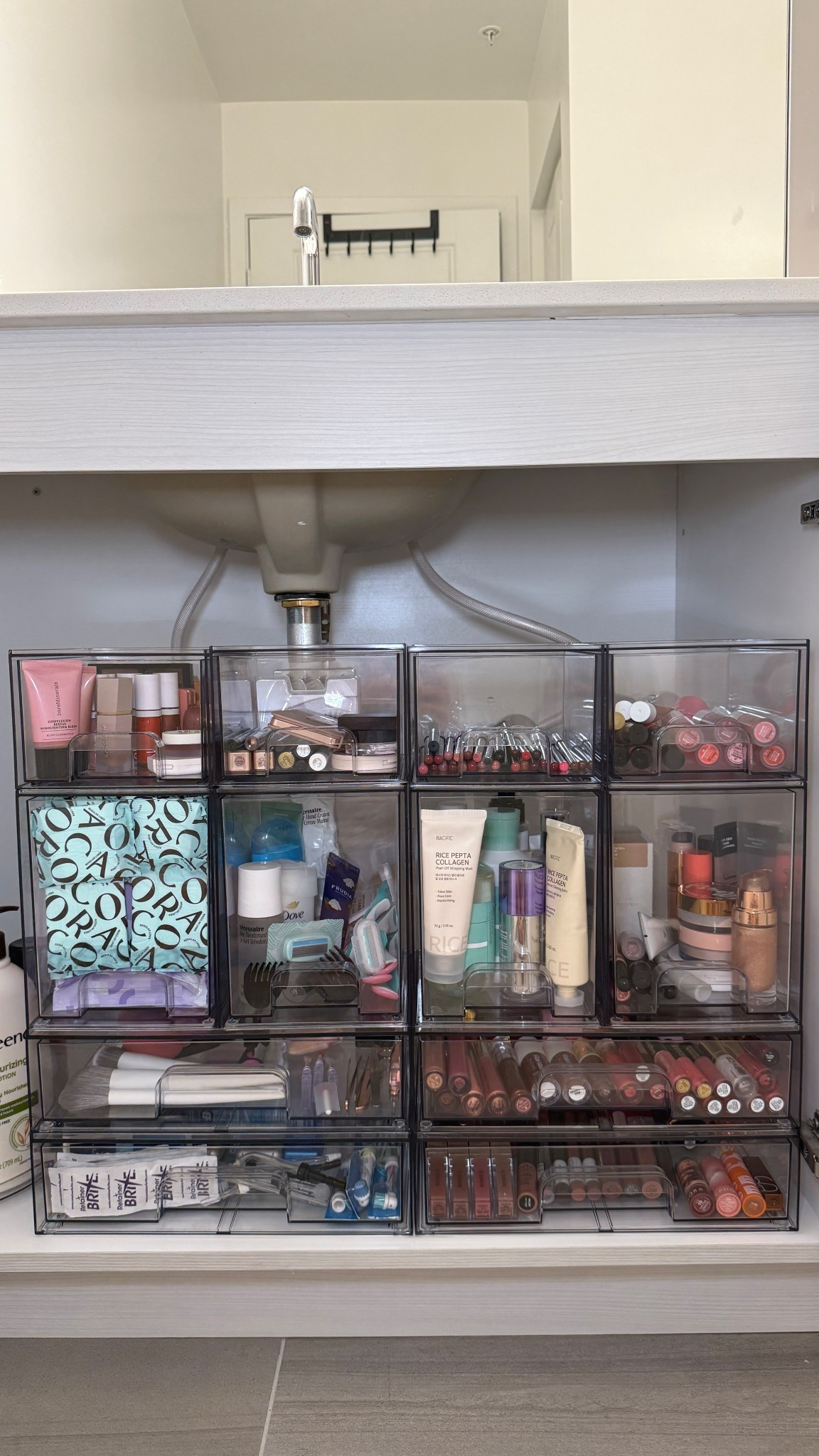 under sink organization 

#bathroomorganizatio #organization #homeorganization #undersink

#LTKHome