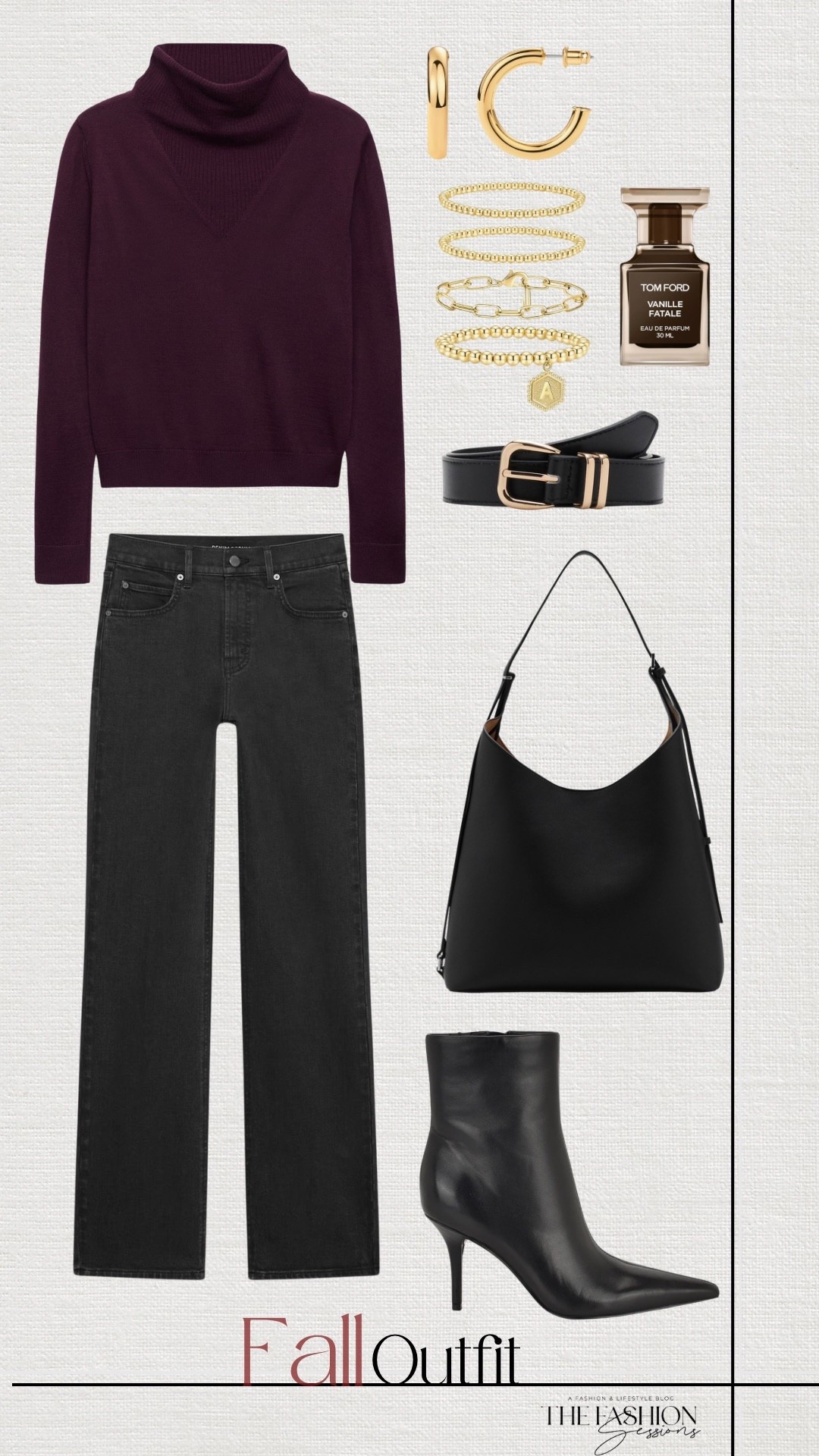 Fall Outfit | Burgundy Sweater | Black Jeans | Ankle Boots | Tote Bag | Tom Ford | 

#LTKSeasonal #LTKShoeCrush #LTKStyleTip